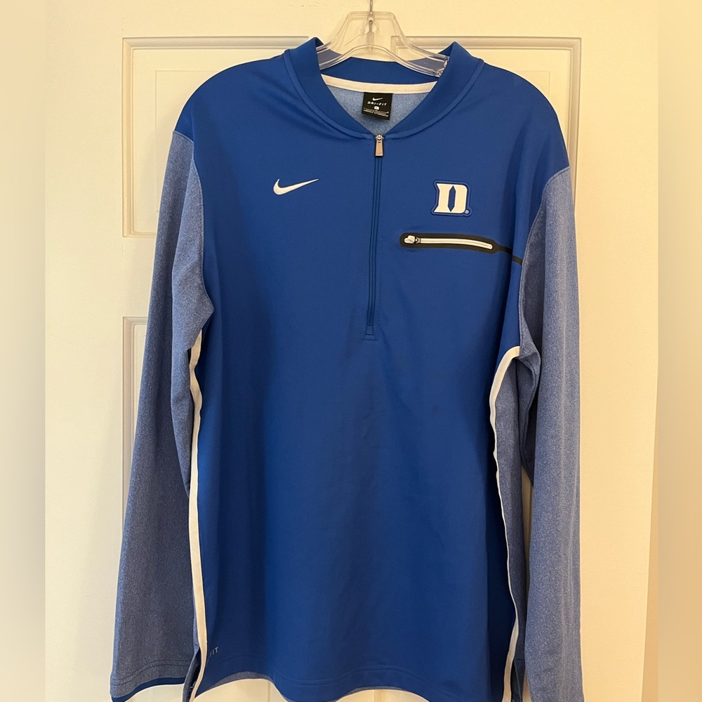 Nike Dri-Fit Half Zip Pullover (Duke)